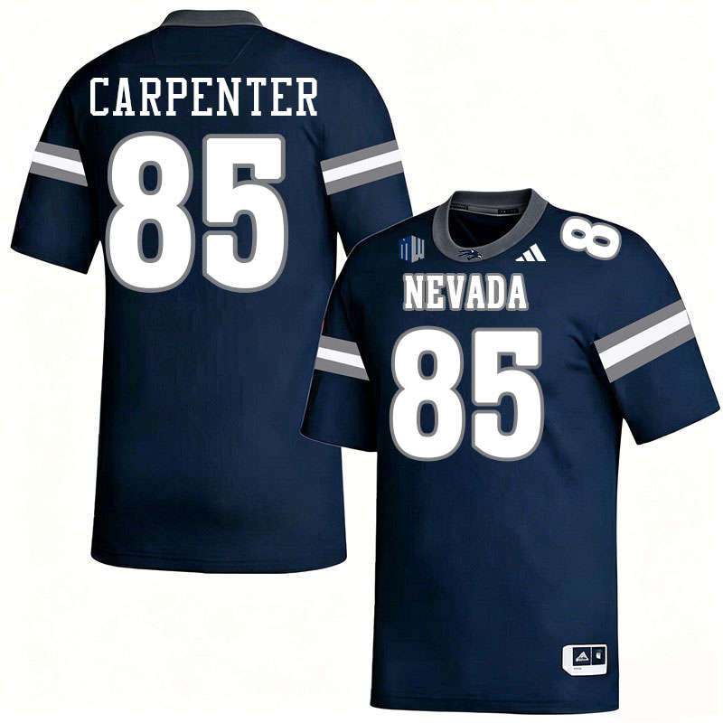 Nevada Wolf Pack #85 Jett Carpenter College Football Jerseys,Uniforms-Navy